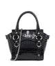 Vivienne Westwood Betty Embossed Croc Mini Borsa a tracolla black