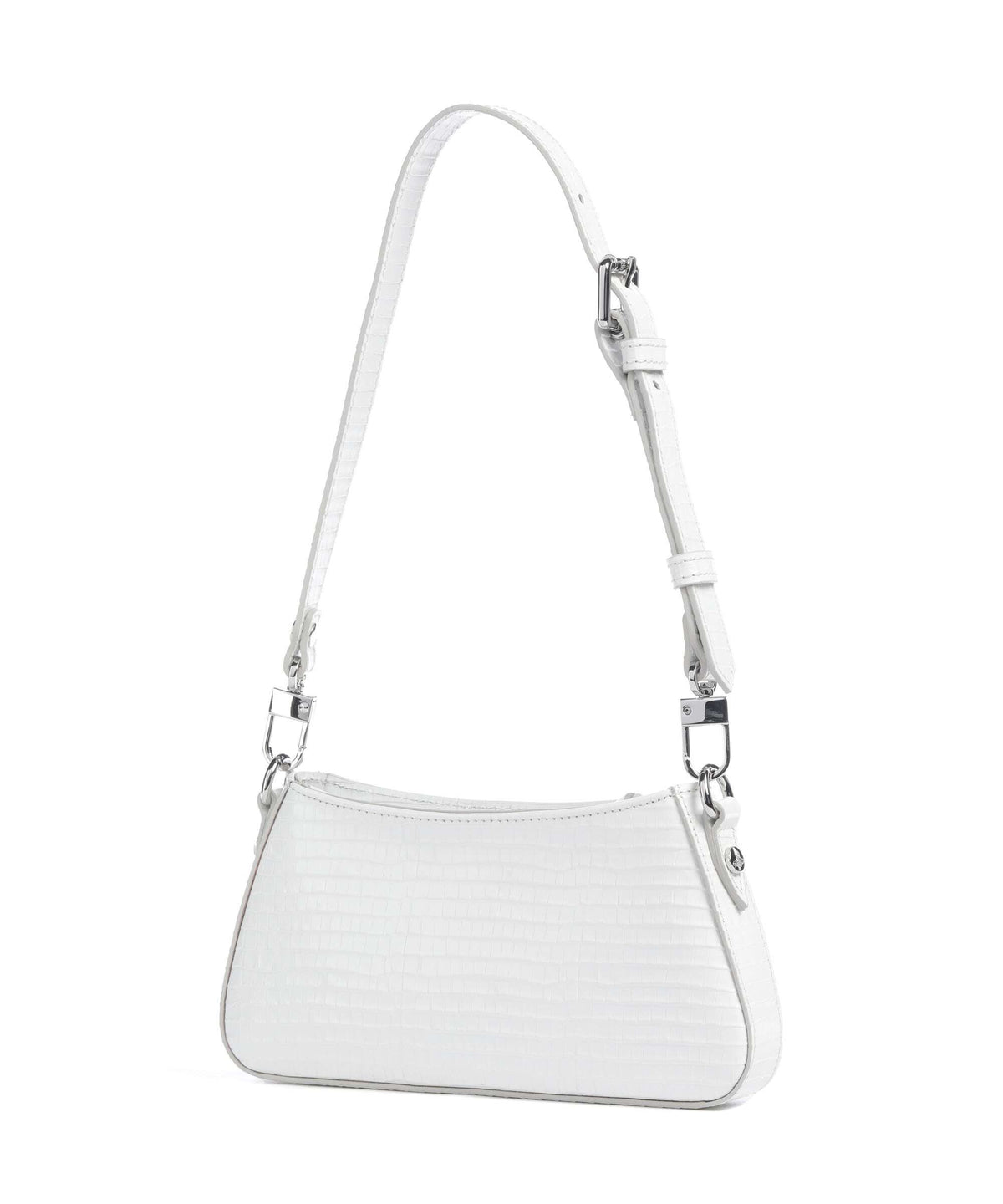 Vivienne Westwood Tasha Embossed Croc Mini Shoulder bag white