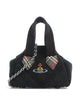 Vivienne Westwood Archive Harris Tweed Check Mini Sac bandoulière dark check