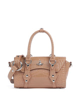 Vivienne Westwood Bettina Embossed Croc Mini Borsa a mano dusty pink