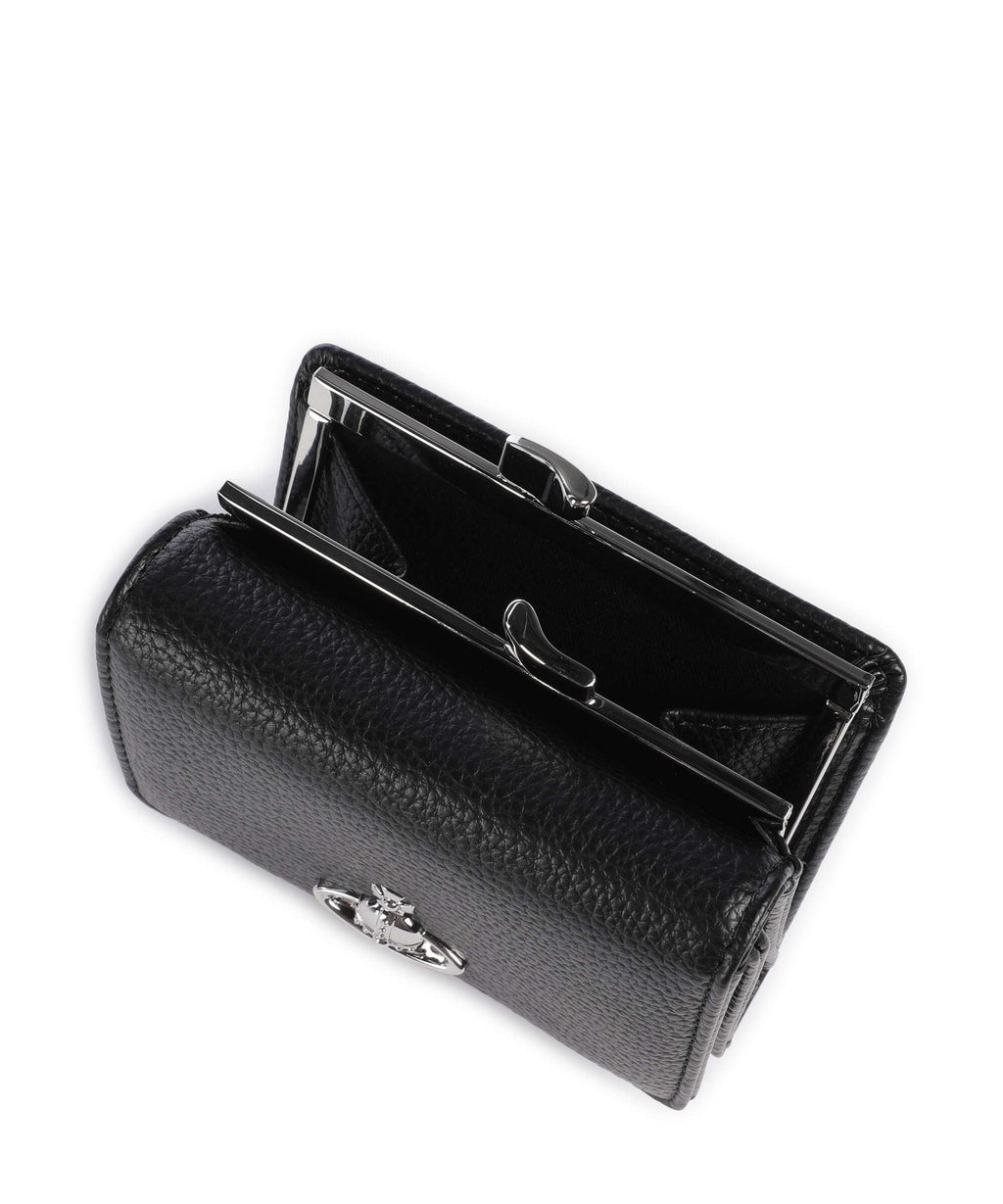 Vivienne Westwood Frame Grain Small Wallet black