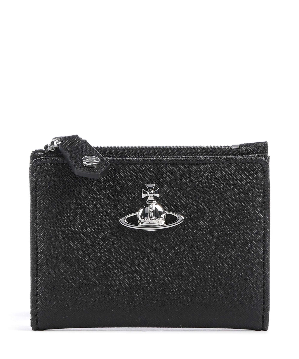 Vivienne Westwood Saffiano Plain Slim Credit card holder black
