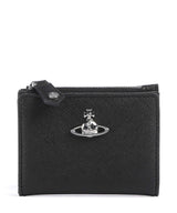 Vivienne Westwood Saffiano Plain Slim Porta carte di credito black