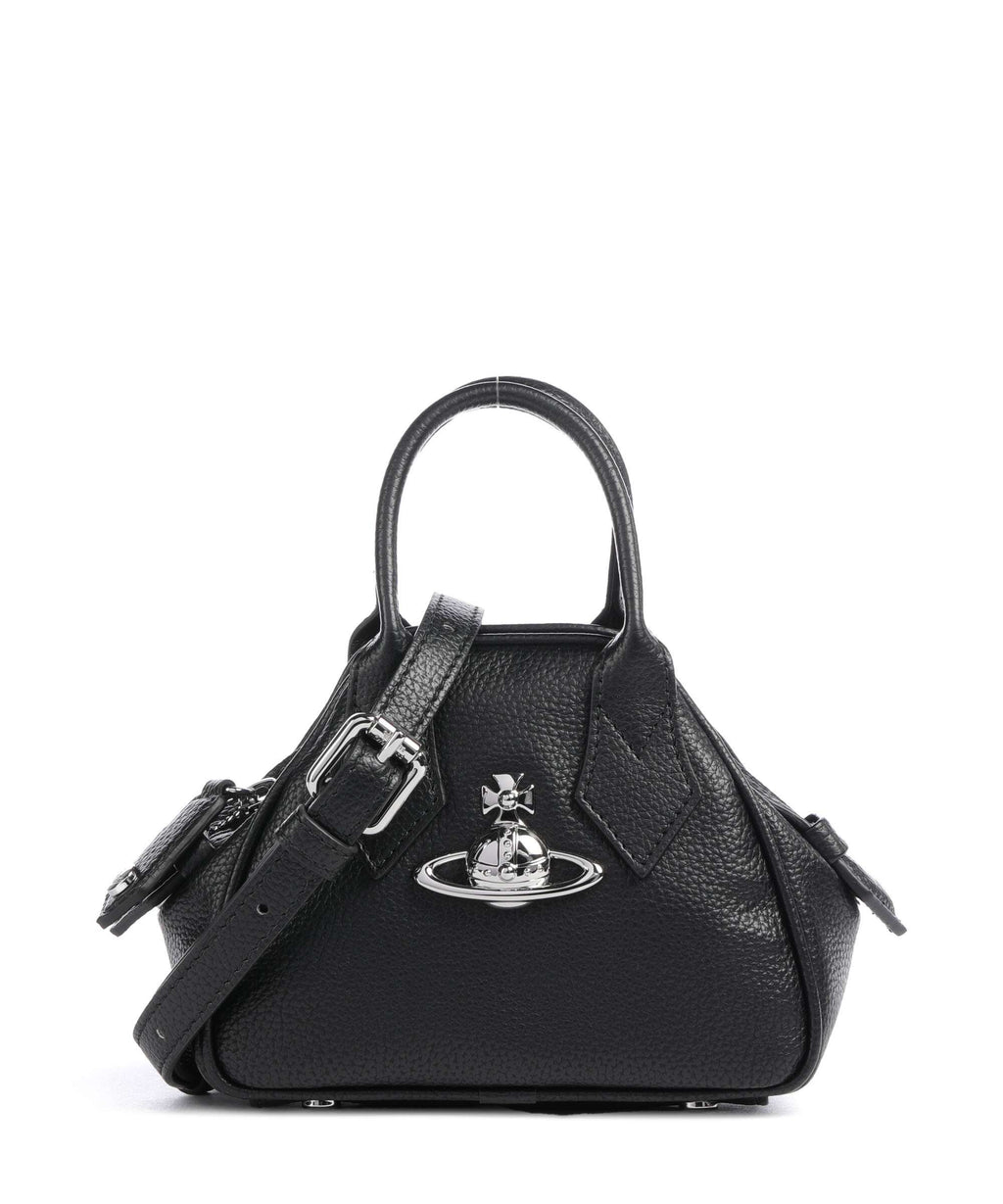 Vivienne Westwood Yasmine Grain Mini Crossbody bag black