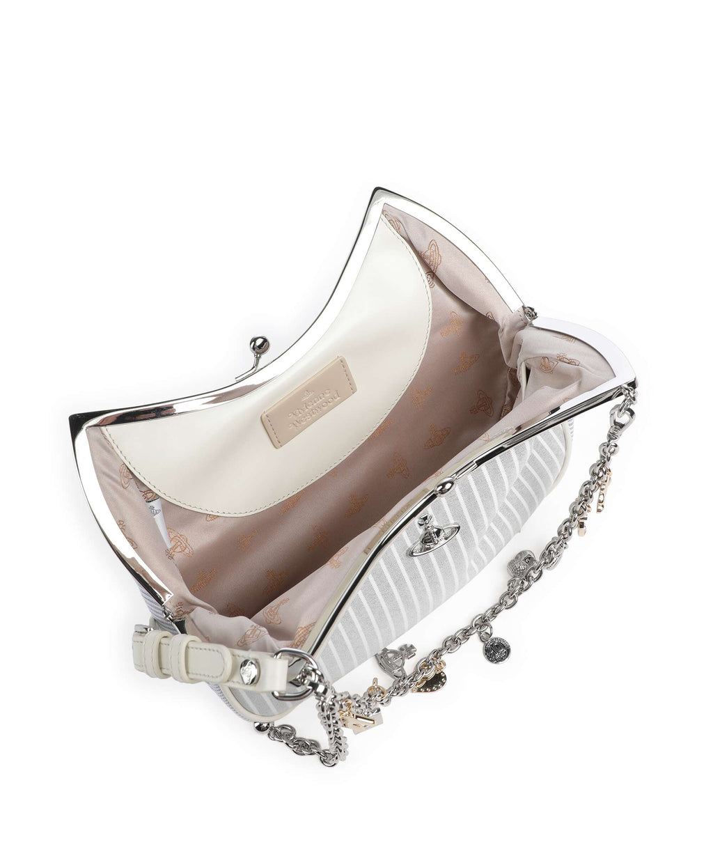 Vivienne Westwood Charm Frame Classic Oxford Shirt Shoulder bag multi