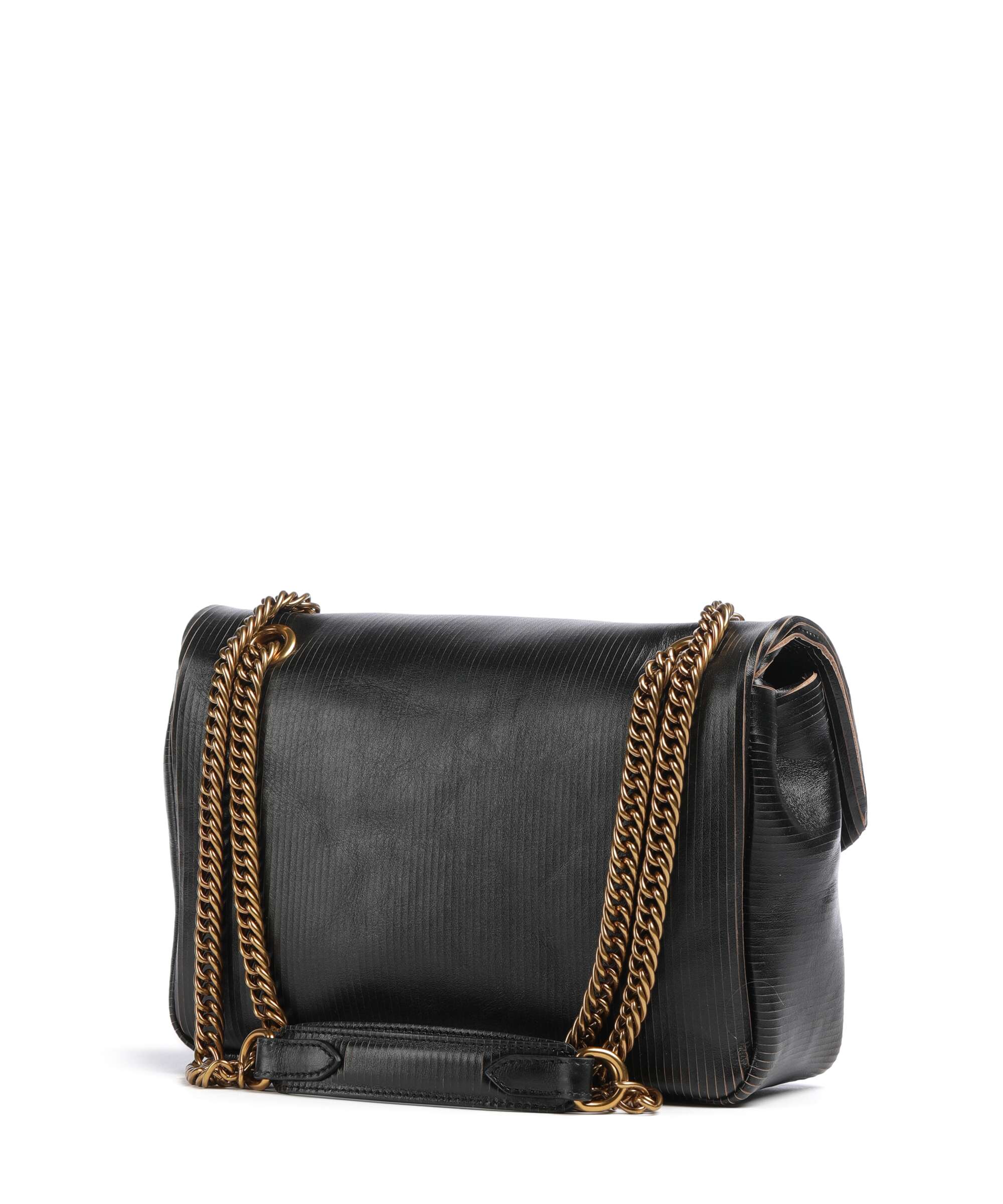 Vivienne Westwood Anita Laser Line Medium Shoulder bag black/beige