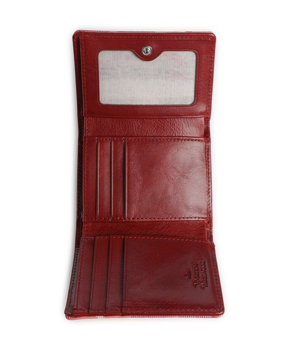 Vivienne Westwood Frame Buccia D'Arancia Small Wallet fraser pink