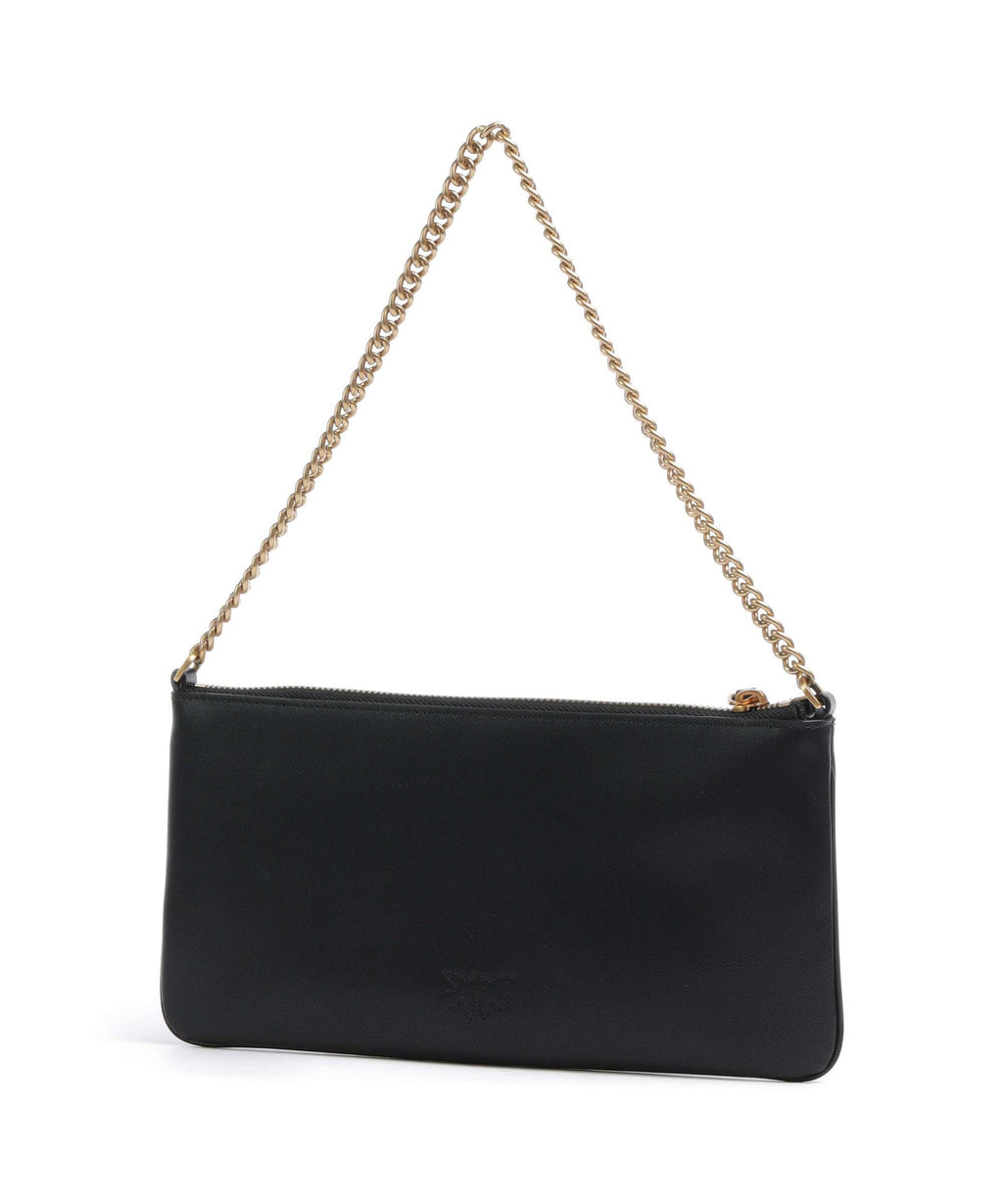 Pinko Flat Horizontal Shoulder bag nero