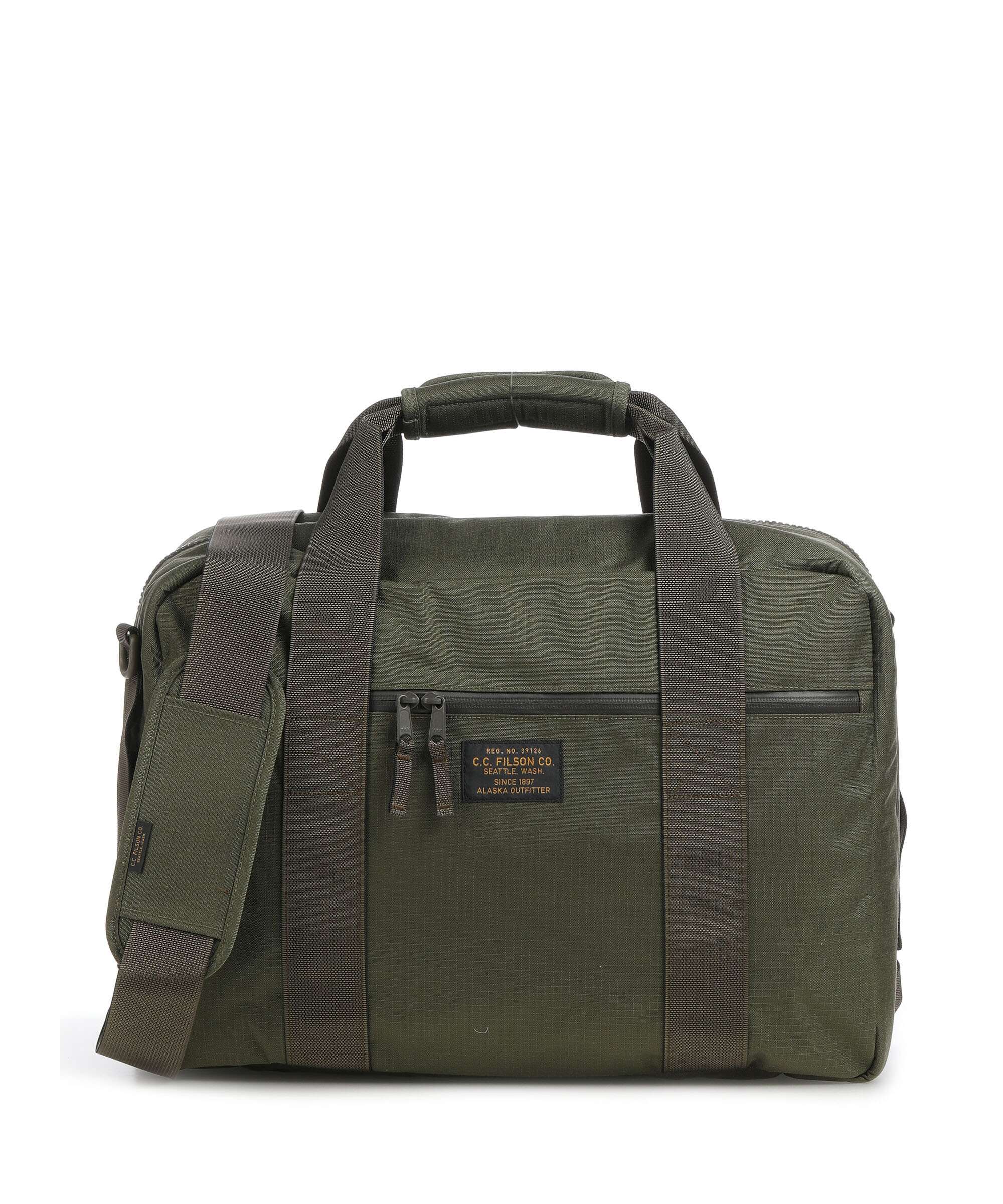 Filson Dryden Ripstop Pullman Weekend bag surplus green