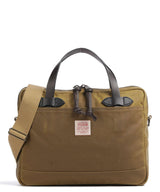 Filson Tin Cloth Aktentasche dark tan