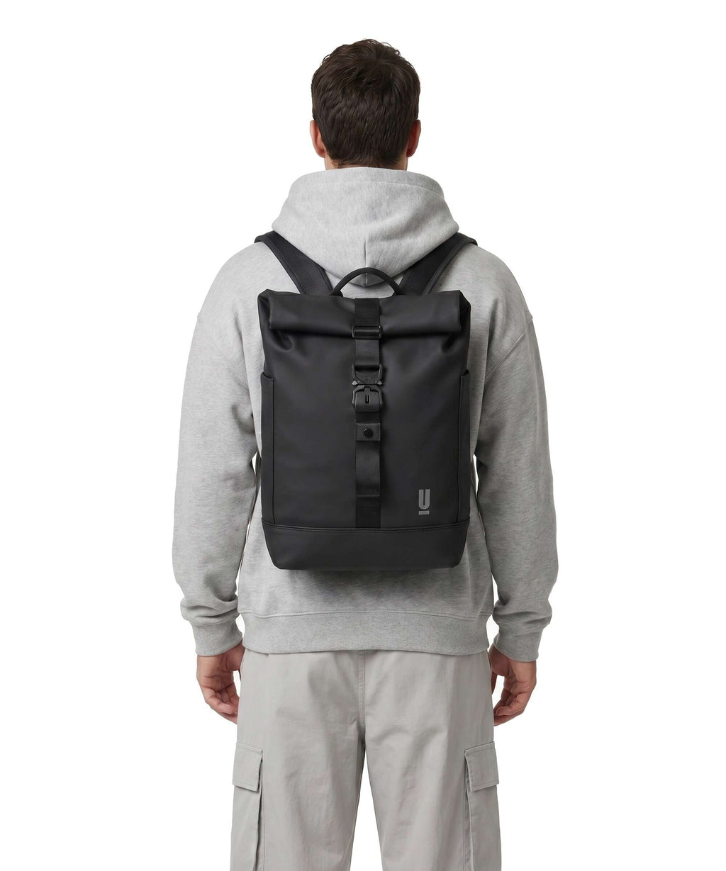 The Urban Society Rolltop backpack black