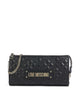 Love Moschino Quilted Schultertasche nero