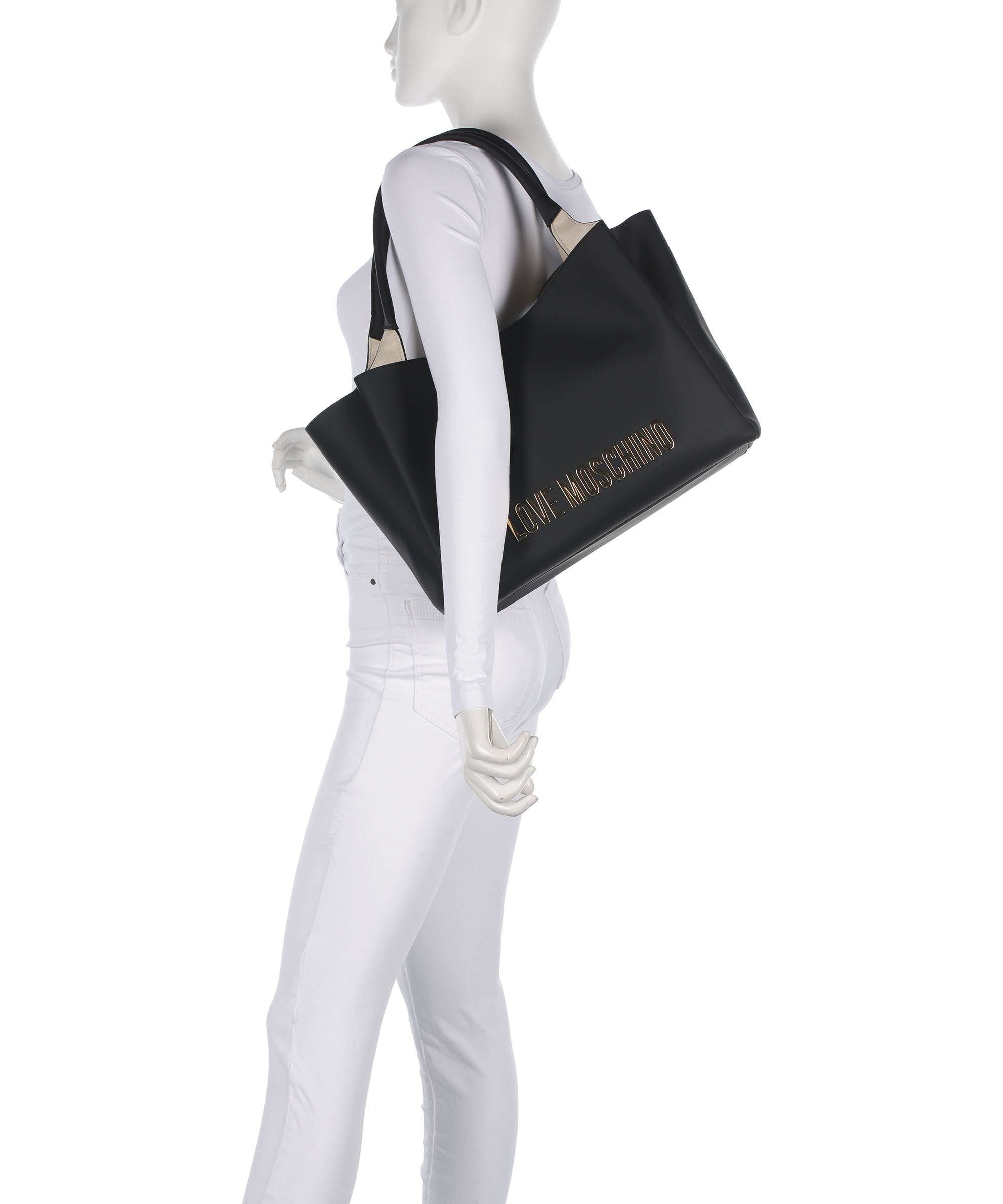 Love Moschino Bold Love Tote bag black