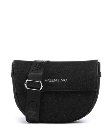 Valentino Bags Bigs Denim Umhängetasche nero