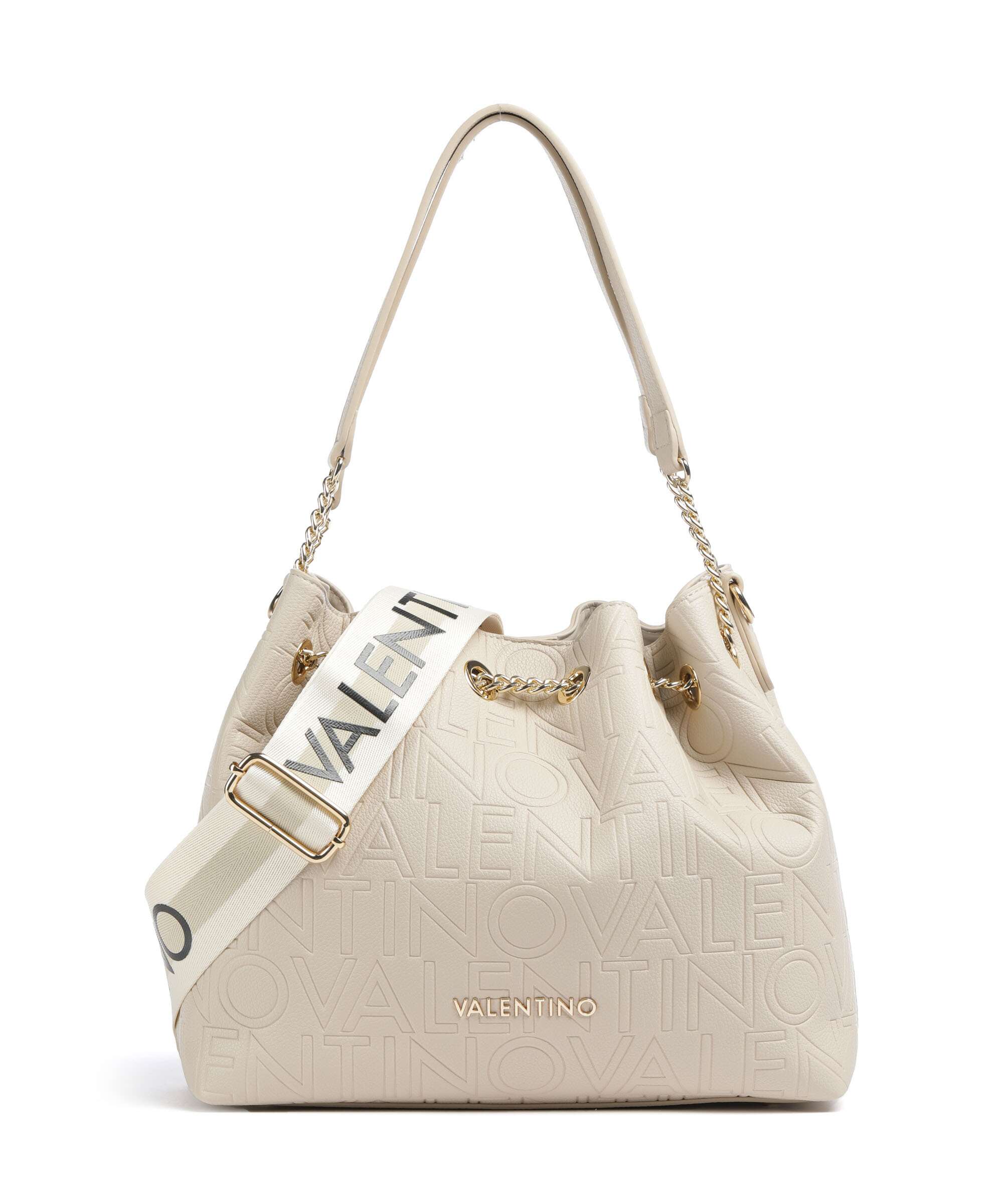 Valentino Bags Pansy Bucket bag ecru