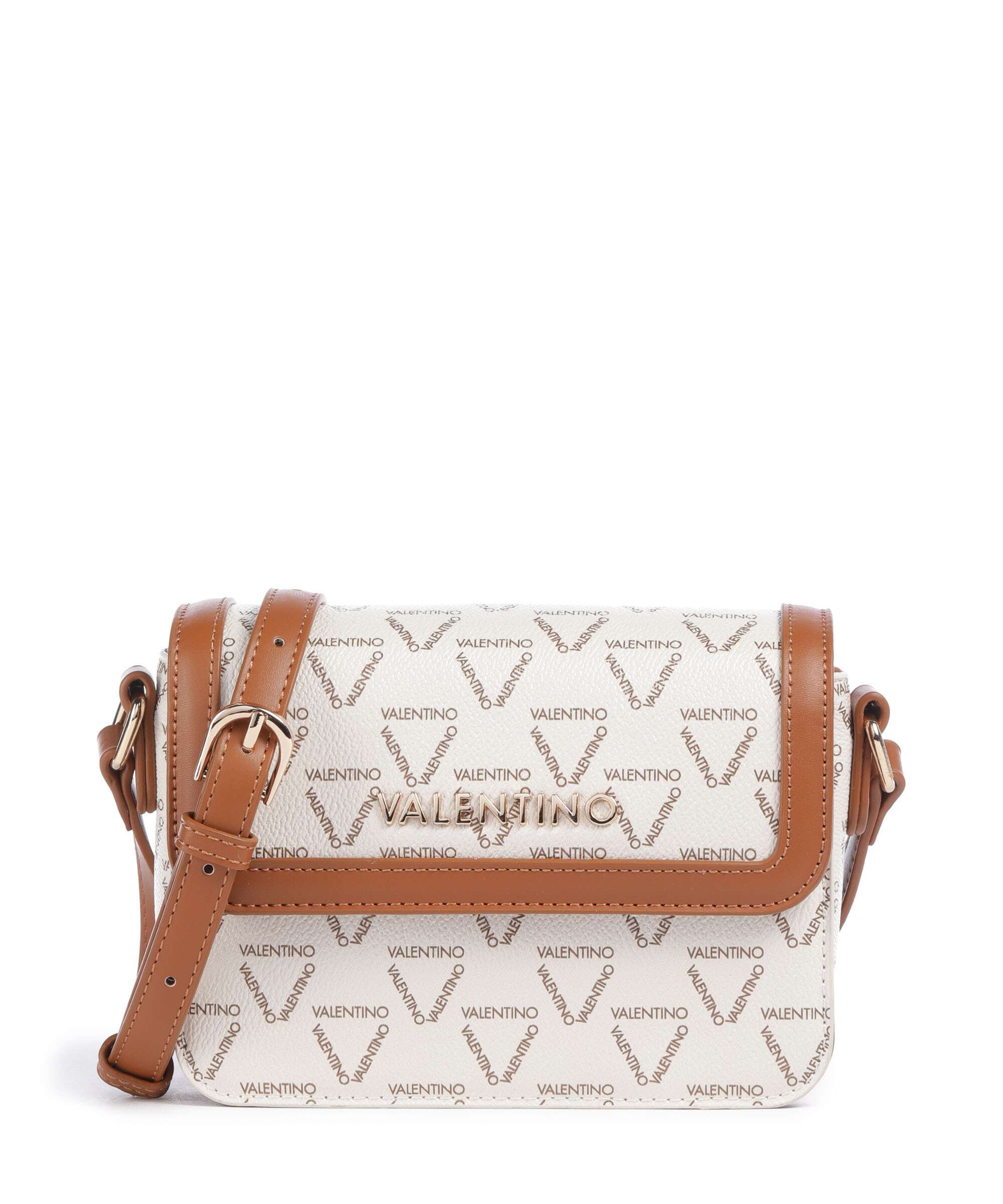 Valentino Bags Lady Re Crossbody bag bianco/cuoio
