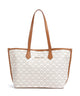 Valentino Bags Lady Re Borsa shopper bianco/cuoio