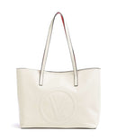 Valentino Bags Selena Re Tote bag ecru/corallo