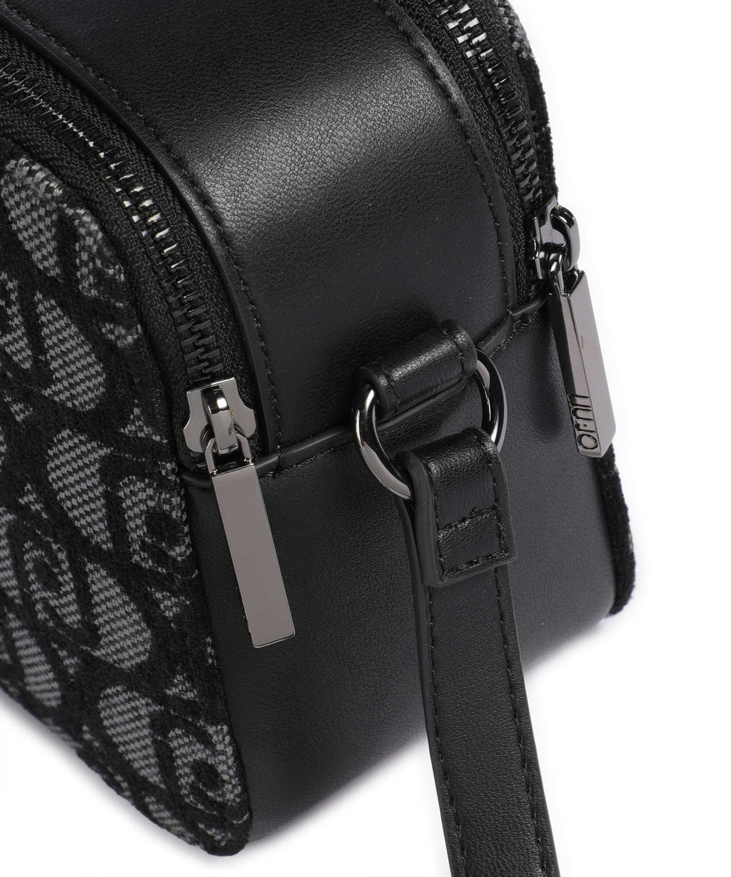 Liu Jo Rubino Crossbody bag jacquard nero
