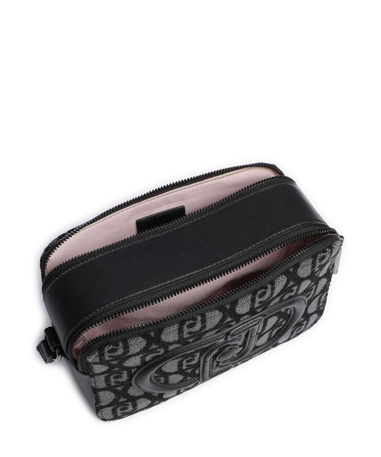 Liu Jo Rubino Crossbody bag jacquard nero