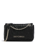 Just Cavalli Quilted Zebra Schultertasche black