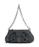 Just Cavalli Crossed Laces Borsa a spalla black