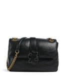 Just Cavalli Iconic Snakes Puffy Borsa a spalla black