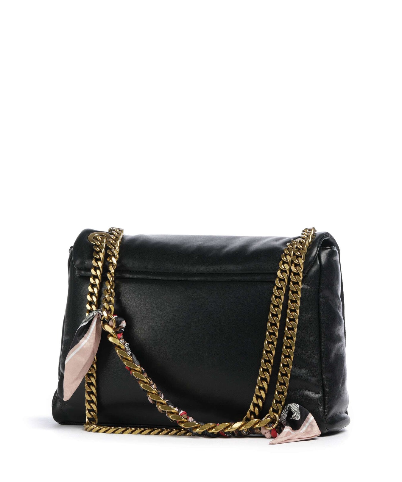 Just Cavalli Puffy Foulard Shoulder bag black