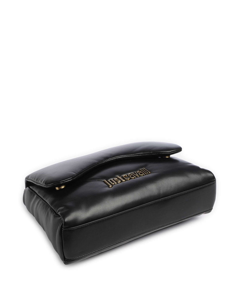 Just Cavalli Puffy Foulard Shoulder bag black
