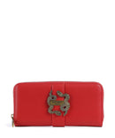 Just Cavalli Iconic Snakes Geldbörse tango red