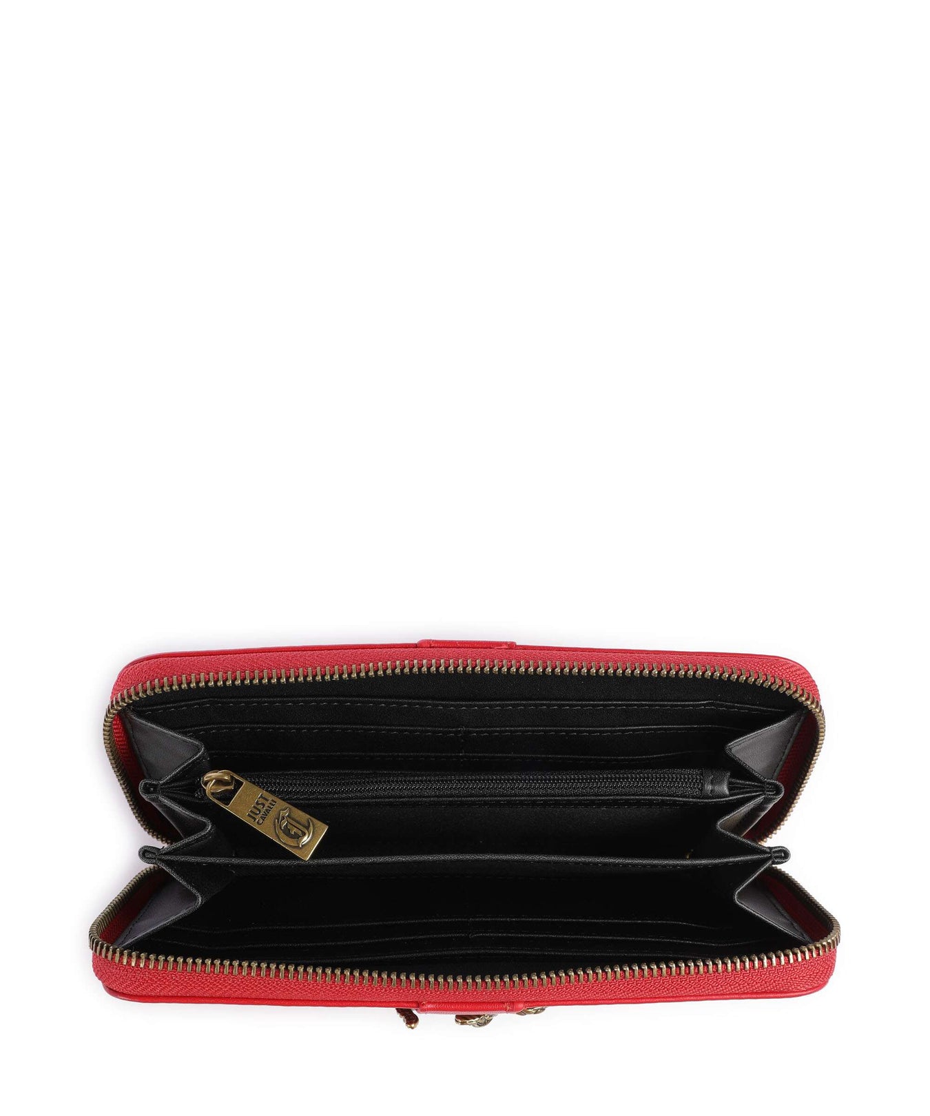 Just Cavalli Iconic Snakes Wallet tango red