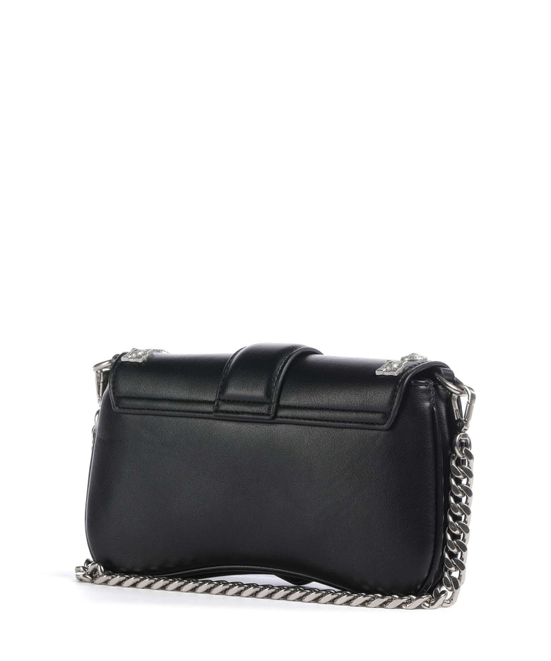 Just Cavalli Iconic Snakes Crossbody bag black