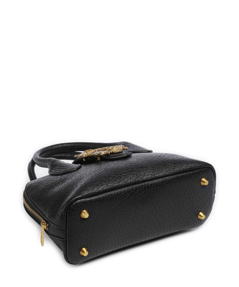 Just Cavalli Iconic Snakes Braided Handbag black