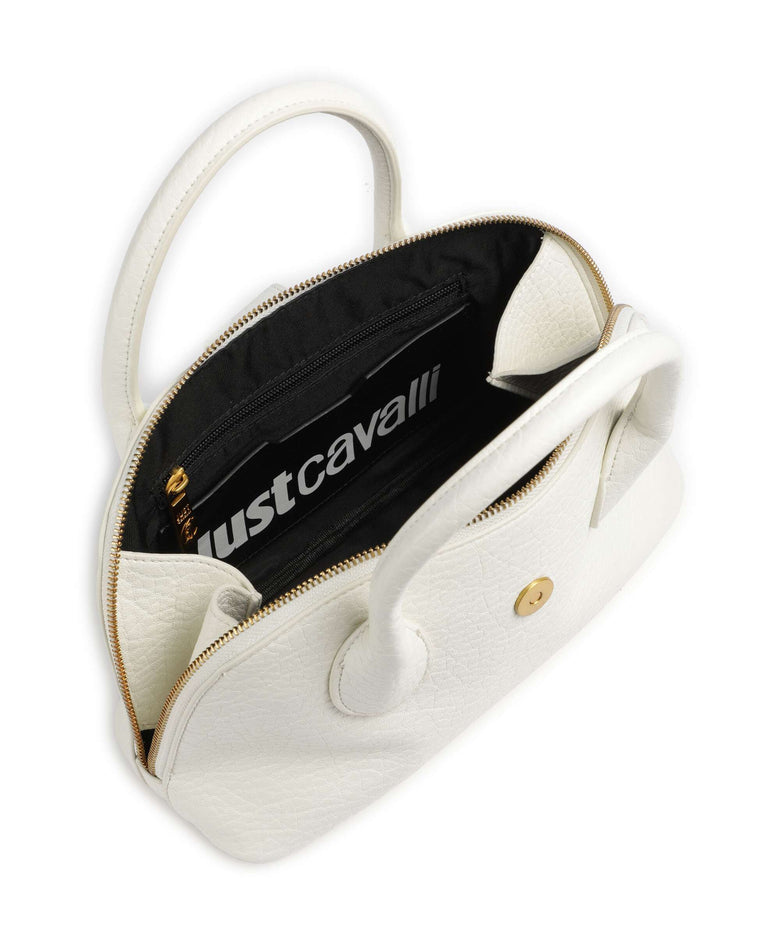 Just Cavalli Iconic Snakes Braided Handbag pristine