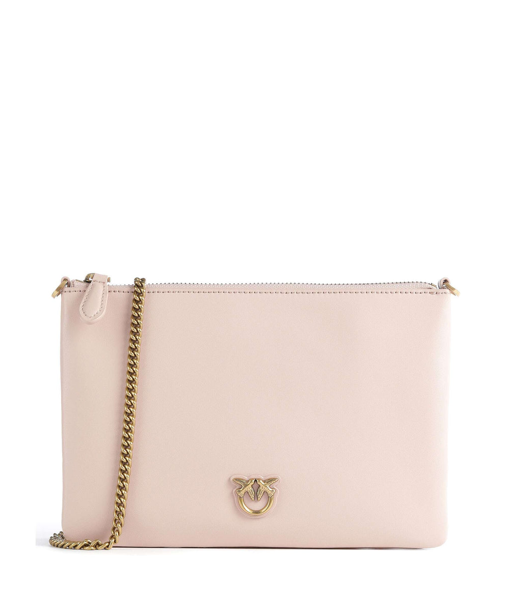 Pinko Flat Classic Crossbody bag cipria/antique gold