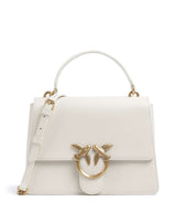 Pinko Love One Classic Handtasche bianco seta/antique gold