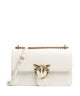Pinko Love One Classic Schultertasche bianco seta/antique gold