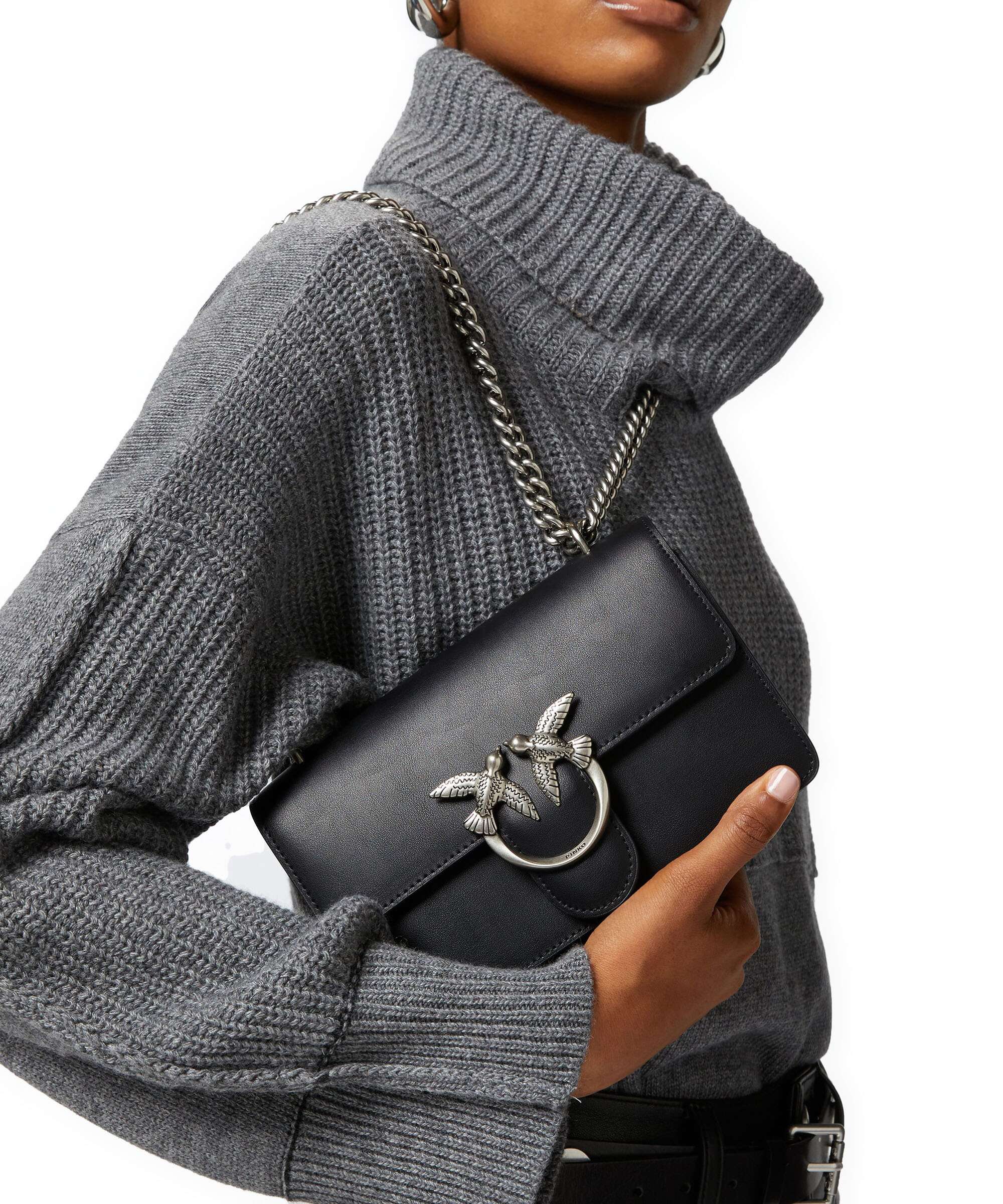 Pinko Love One Mini Shoulder bag nero