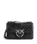 Pinko Love One Mini Schultertasche nero/old silver