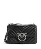 Pinko Love One Mini Sac porté épaule nero/old silver