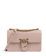 Pinko Love One Classic Sac porté épaule cipria/antique gold