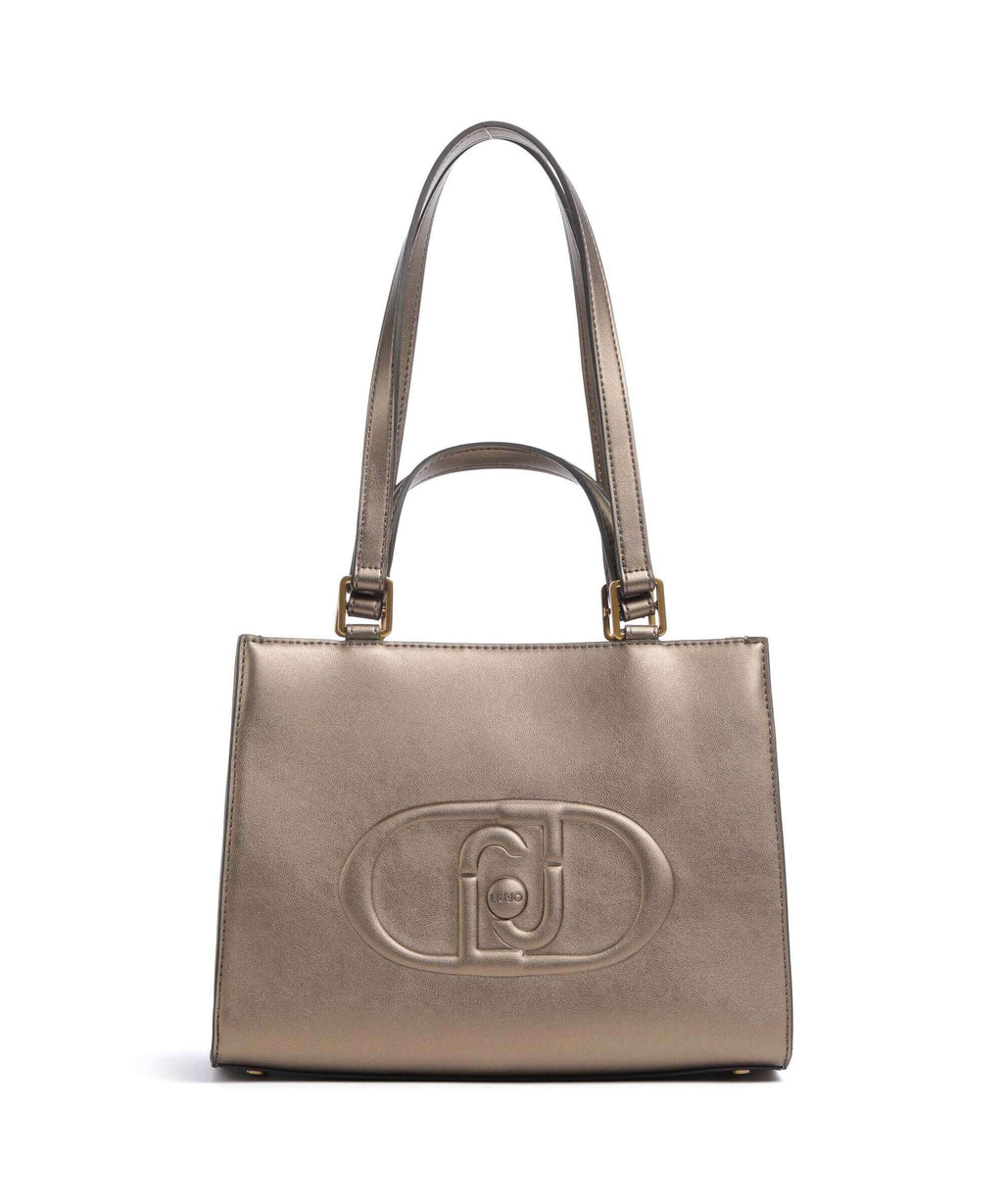 Liu Jo Rubino Tote bag bronzo metallic