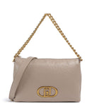 Liu Jo Lapuffy Shoulder bag dark sand