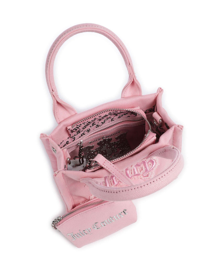 Juicy Couture Iris Distressed S Crossbody bag juicy pink