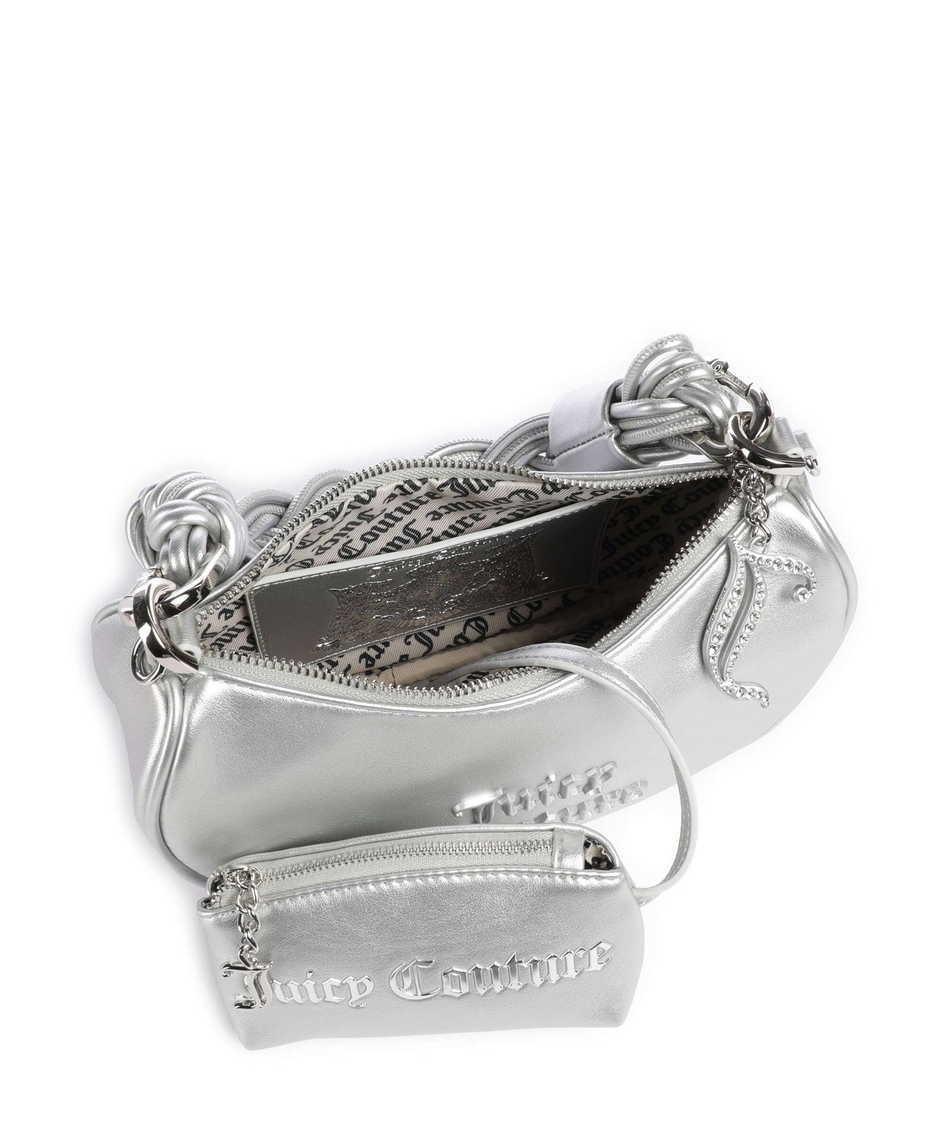 Juicy Couture Blossom Twist S Shoulder bag silver