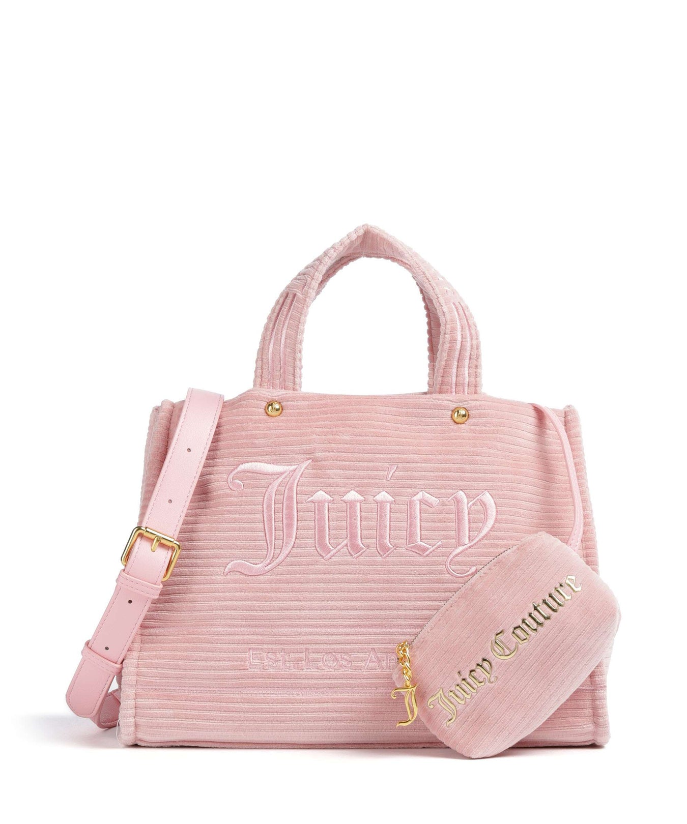 Juicy Couture Iris Velvet M Handbag juicy pink