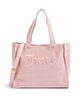 Juicy Couture Iris Velvet L Borsa shopper juicy pink