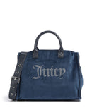 Juicy Couture Iris Velvet M Borsa a mano night sky