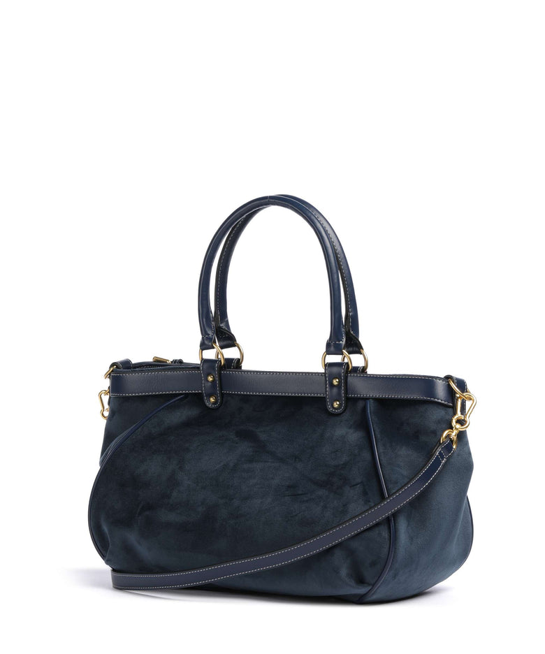 Juicy Couture Twig Narrative Velvet L Tote bag blue depths