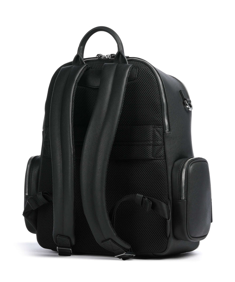 Emporio Armani Business Regenerated Backpack black beauty